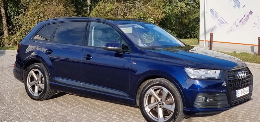 Audi Q7 cena 185000 przebieg: 155000, rok produkcji 2018 z Białystok małe 46